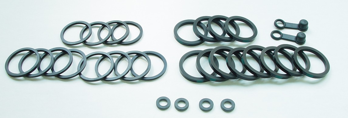 TourMax Brake Caliper Seal Rebuild Kit Front Suzuki GSX-R750 96-99, GSX-R1000 01-02, TL1000R 98-03, GSF1200 Bandit 01-02, GSX1300R Hayabusa 99-07, GSX1400 02-07