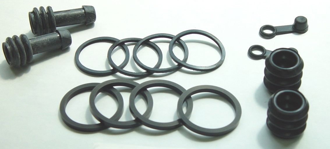 TourMax Brake Caliper Seal Rebuild Kit Front Suzuki GSF600 Bandit 00-03, GSX600F 98-06, GSF650 Bandit 05-06, SV650 99-08, GSX750F 98-06, DL1000 07-08, VL1500 05-08