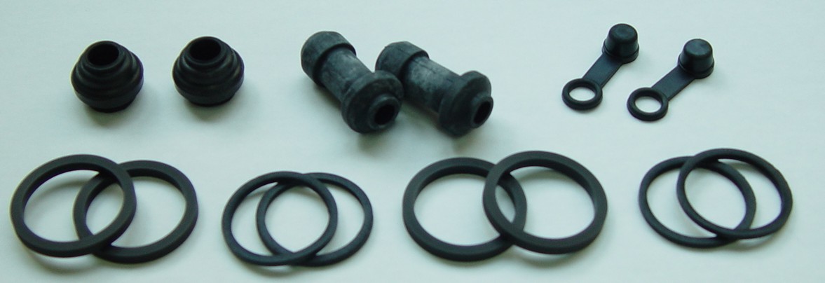 TourMax Brake Caliper Seal Rebuild Kit Front Suzuki GSF600 Bandit 95-99, AN400 Burgman 07-14, AN650 Burgman 03-12, LT-F300F 02, LT-R450 06-09, LT-A500F 00-01, LT-F500F 98-02