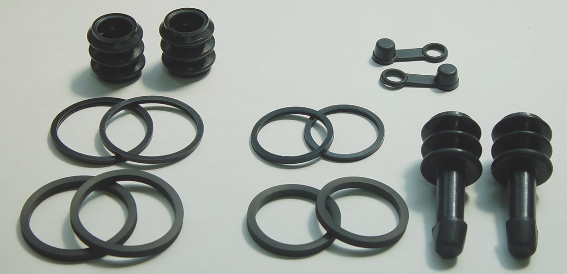 TourMax Brake Caliper Seal Rebuild Kit Front Kawasaki ZR550B1-4 90-93, ZX600C1-10 88-97, ZR750C1-24 91-94, GPX750R 87-90, ZG1000A9-14 94-99, ZX1000B1-3 88-90