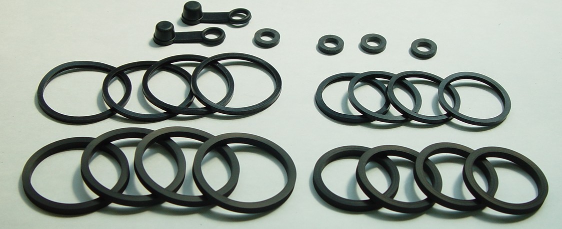 TourMax Brake Caliper Seal Rebuild Kit Front Kawasaki ZX750H1-2 90-91, ZXR750J1-2 91-92, ZX-7R 91-92, ZX750M1-2 93-94
