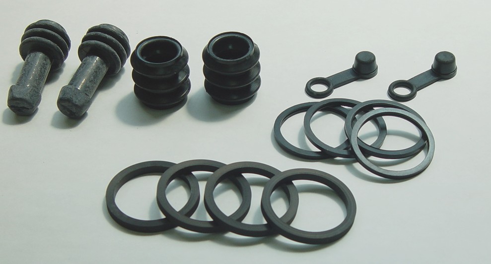 TourMax Brake Caliper Seal Rebuild Kit Front Kawasaki ER-6N 09-13, EX650 Ninja 09-13, KLE650 Versys 09-14, VN1500 99-00, DL650 V-Strom 07-12, DL650 V-Strom ABS 14, SFV650 Gladius 09-13, GSR750 11-13