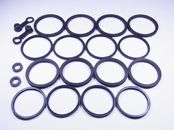 TourMax Brake Caliper Seal Rebuild Kit Front Kawasaki ZX600E12-E6F 04-06