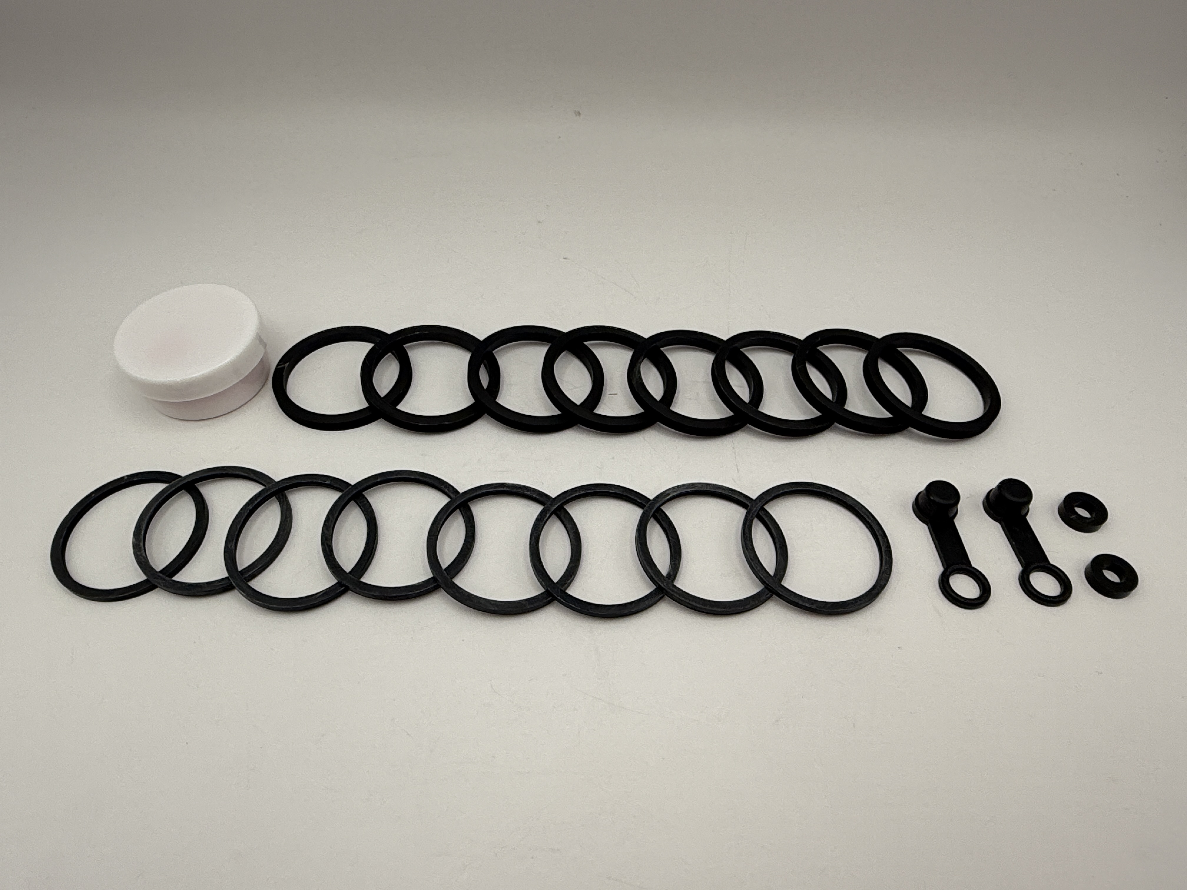 TourMax Brake Caliper Seal Rebuild Kit Front Kawasaki ZX-6R 07-12, Z750R ABS 11-12, ZR1000 07-08, ZG1400 08-18, ZX-14 06-17