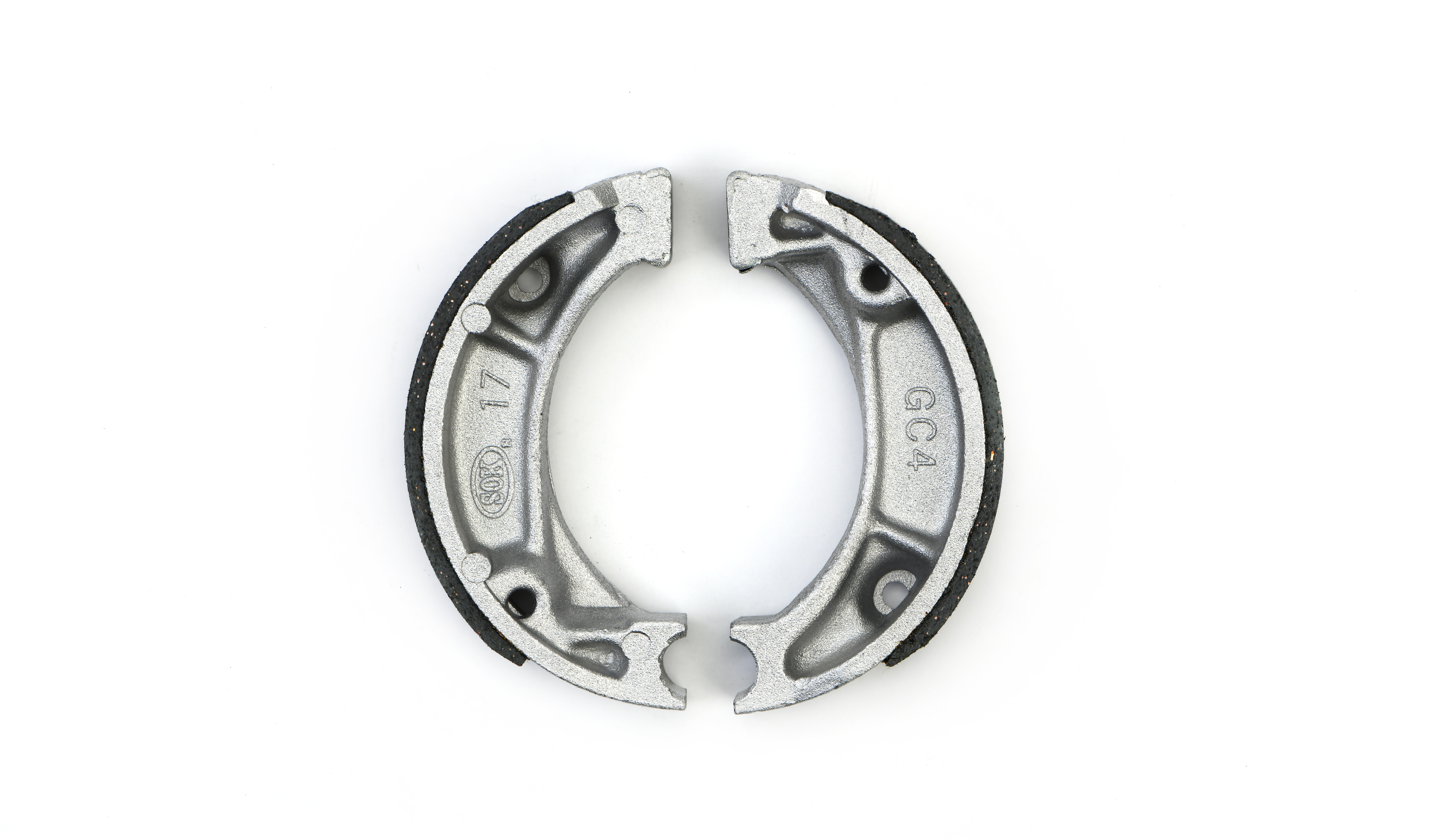 Hendler Drum Brake Shoes VB150, H333 95mm x 20mm