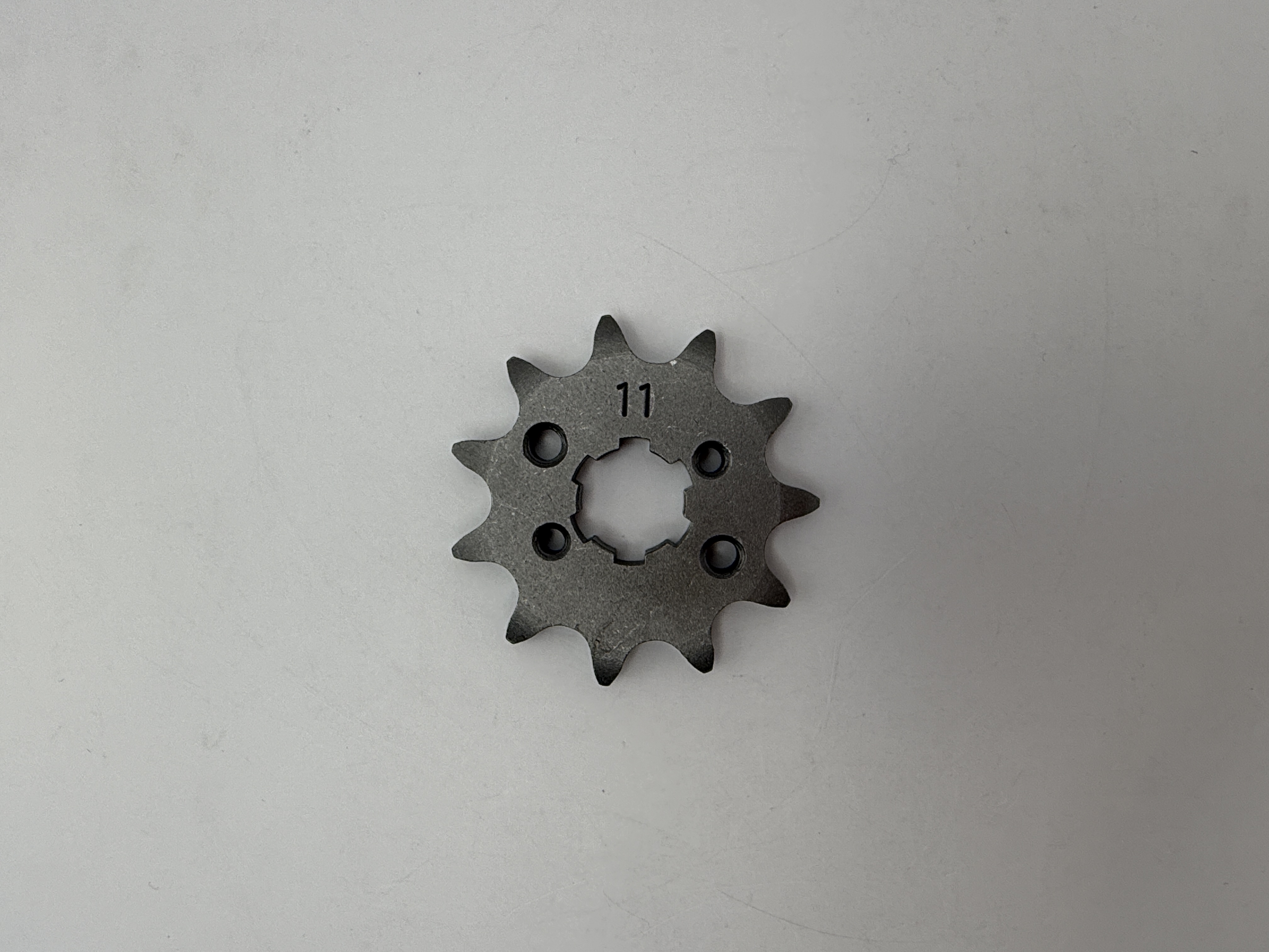 Hendler 1128-11 Front Sprocket Aprilia RS50 06-20, RX50 16-20, SX50 06-20, Derbi GPR50 06-13, Senda 50 06-20, Gilera 50 RCR 06-19, 50 SMT 06-18