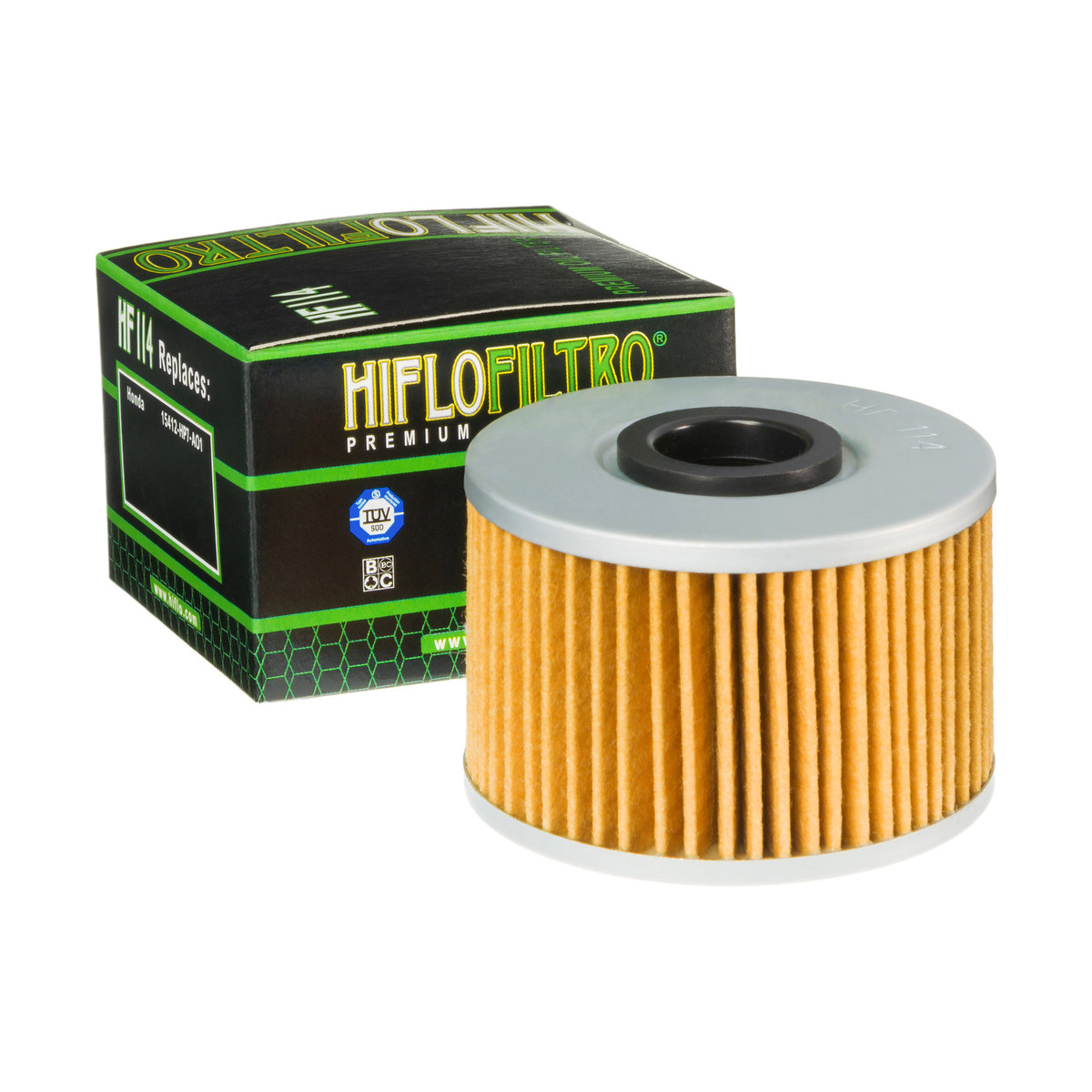 HiFlo Oil Filter Honda TRX420FA 09-23, TRX500FA 15-19, TRX520 20-23 OE Ref.15412-HP7-A01