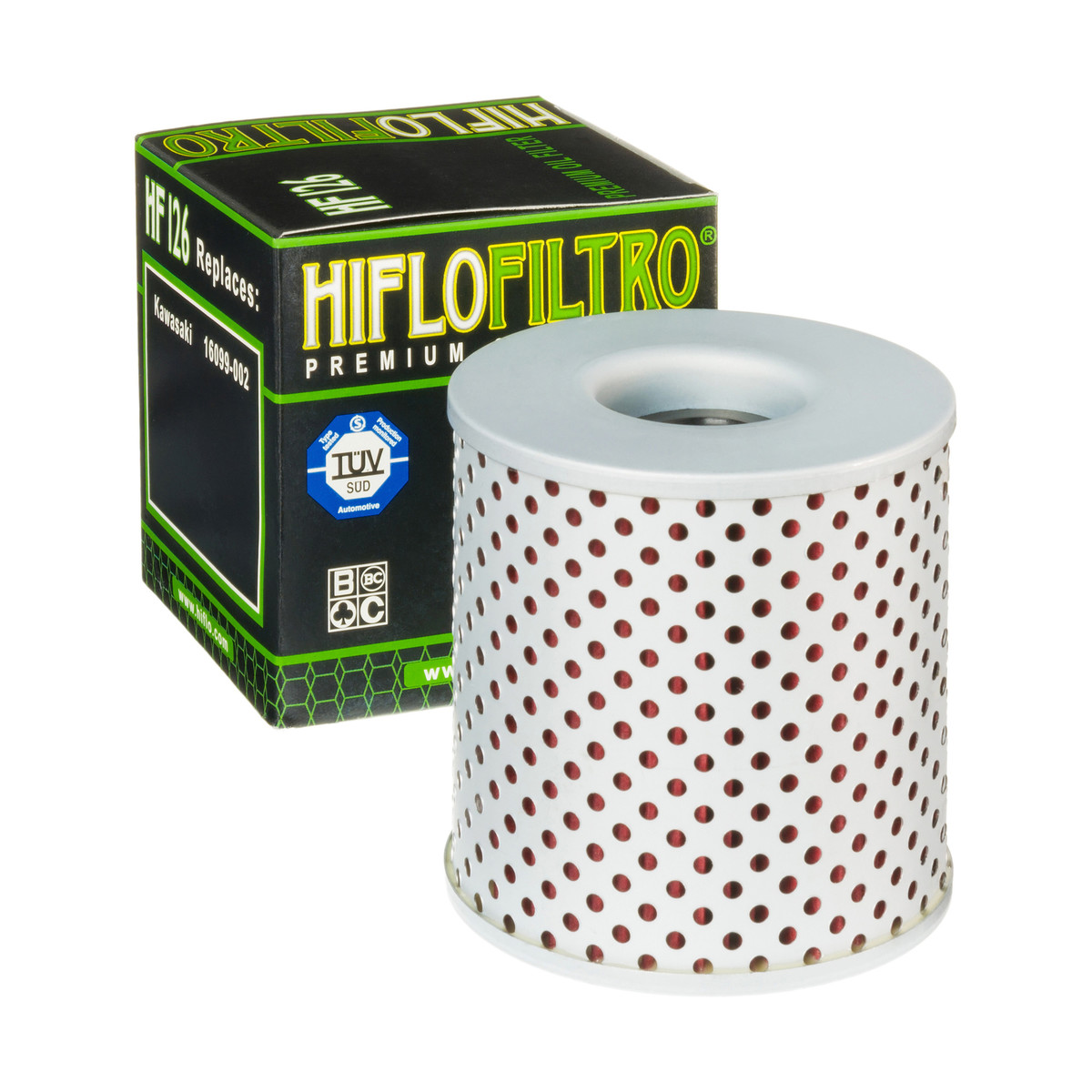 HiFlo Oil Filter Kawasaki Z750 Twin 76-82, Z900 73-75, Z1000A,B,C,D,E,H 74-81, Z1300 79-83 OE Ref.16099-002