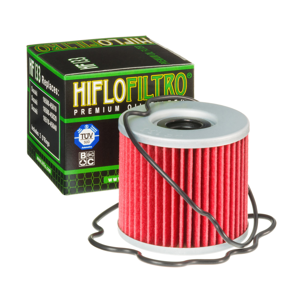 HiFlo Oil Filter Suzuki GSX250 80-84, GS400 77-79, GSX400 Twin 80-85, GS500 88-10, GS550 77-86, GS650 81-84, GS750 77-83 OE Ref.16500-45810, 16500-45820, 16510-45040