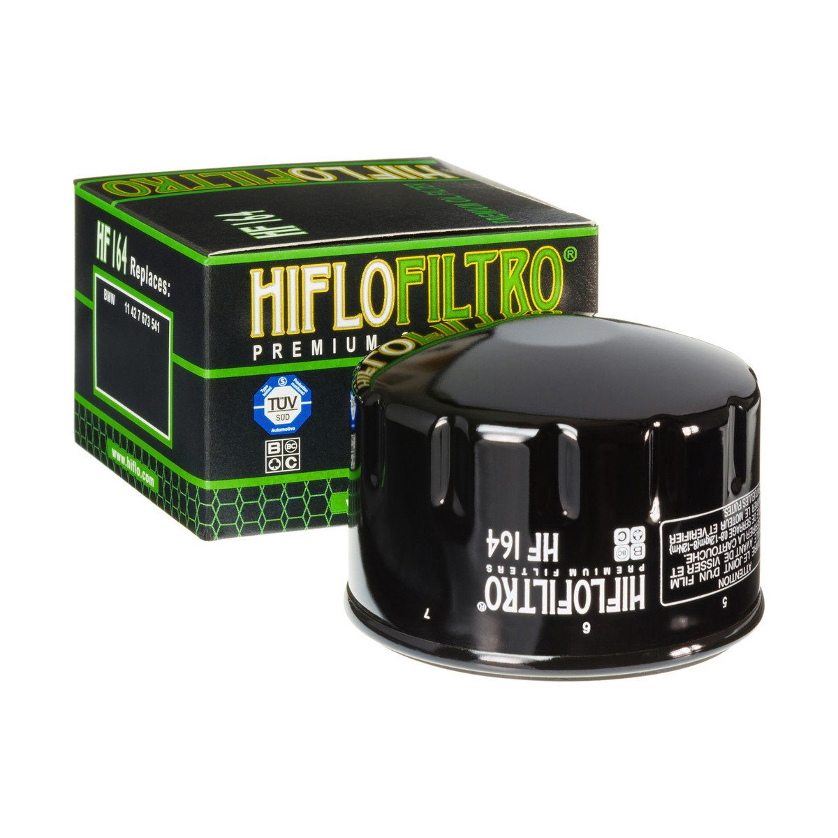 HiFlo Oil Filter BMW R nine T 13-22, R1200GS 04-13, R1200RT 05-14, K1600 11-21, R18 21-22 OE Ref.11 42 7 673 541