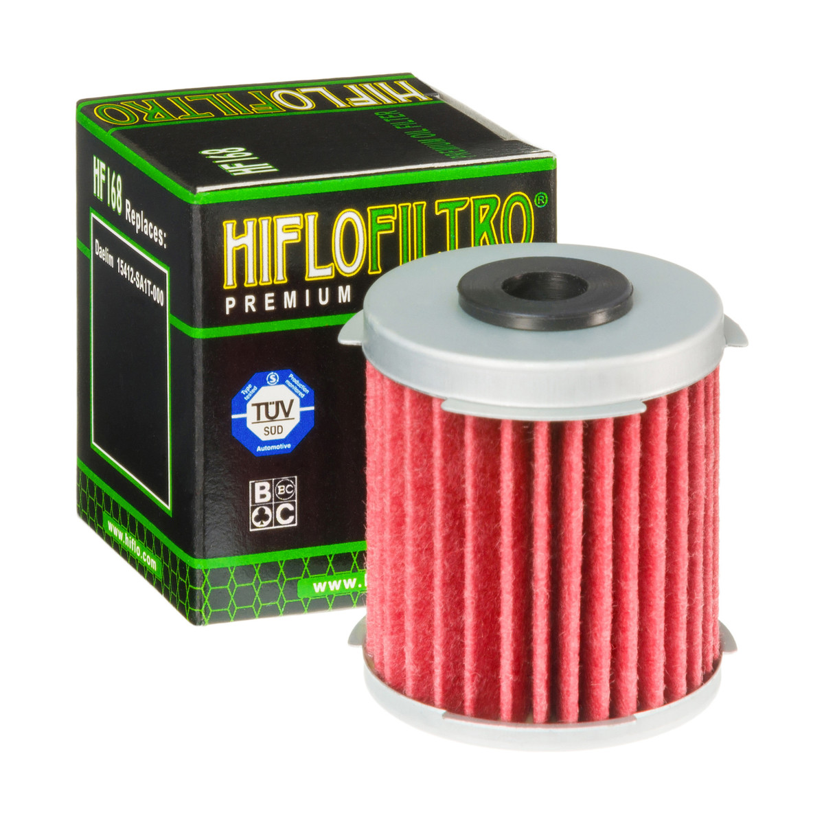 HiFlo Oil Filter Daelim NS125 98-05, 125 S1/S2 07-12, SL125 01-12 OE Ref.15412-SA1T-000