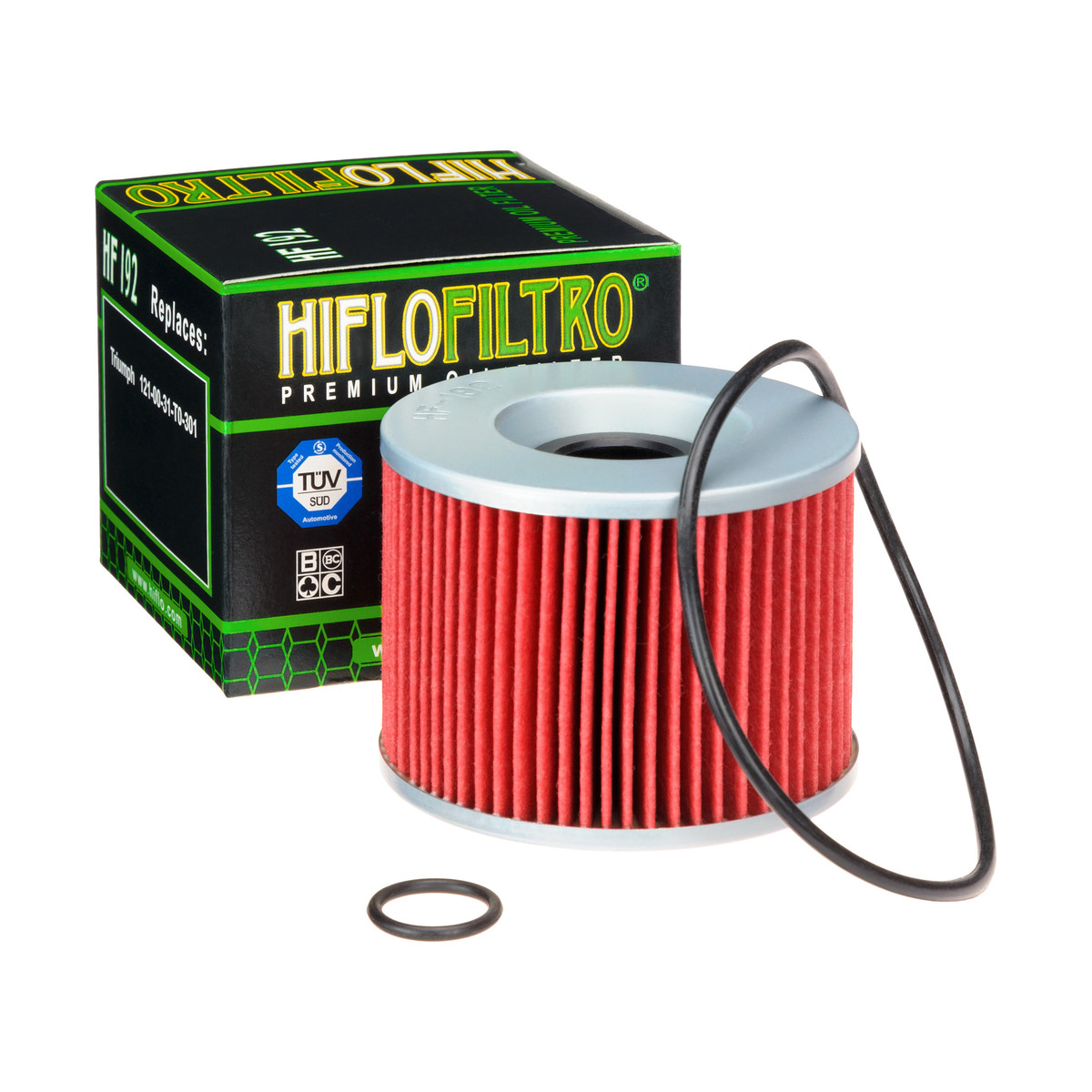 HiFlo Oil Filter Triumph 750 Daytona 91-95, 750 Trident 91-98, 900 Thunderbird 95-03, 900 Tiger 91-00, 900 Trident 91-98, 1200 Trophy 91-03 OE Ref.121-00-31-T0-301