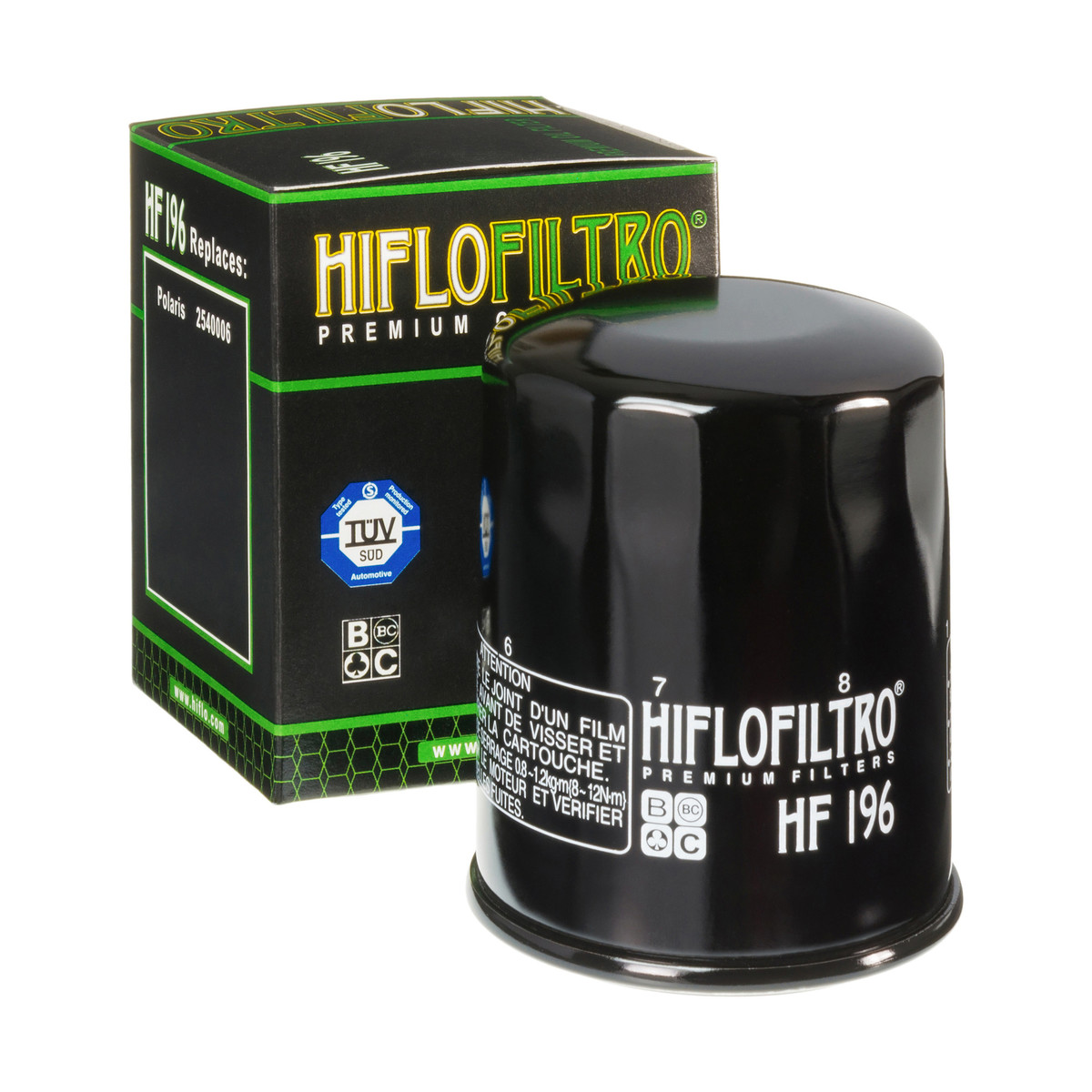 HiFlo Oil Filter Polaris 600 Sportsman 03-04, 700 Sportsman Twin 02-04 OE Ref.2540006