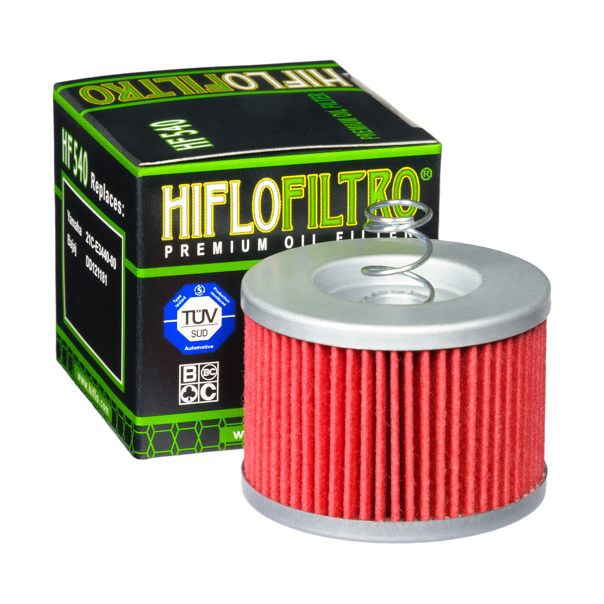 HiFlo Oil Filter Yamaha YS125 18, FZ16 08-15 OE Ref.21C-E3440-00, 2SB-E3440-00