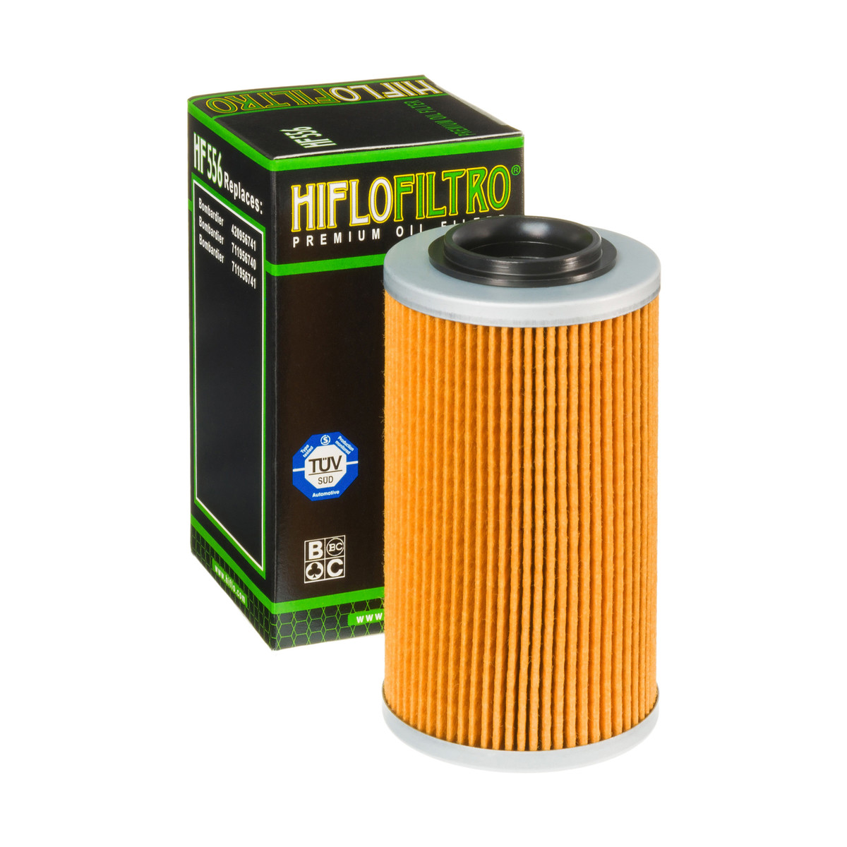 HiFlo Oil Filter Bombardier 500/650 Traxter/Quest 02-05 OE Ref.420956741, 711956740, 711956741