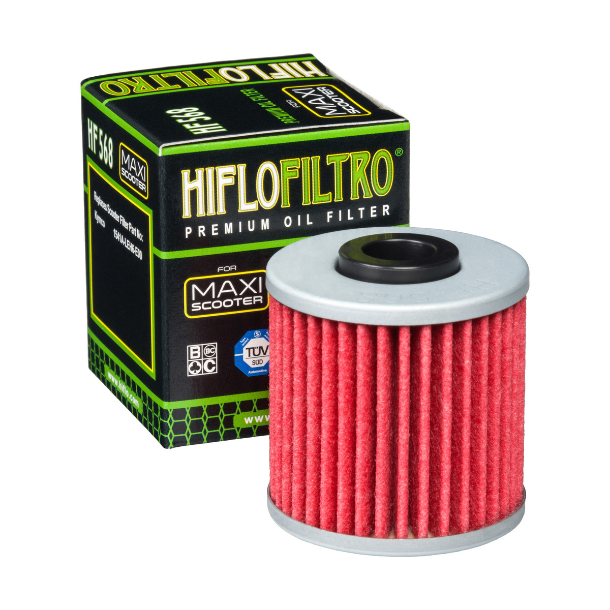 HiFlo Oil Filter Kymco 400i Xciting 12-23 OE Ref.1541A-LEH6-E00
