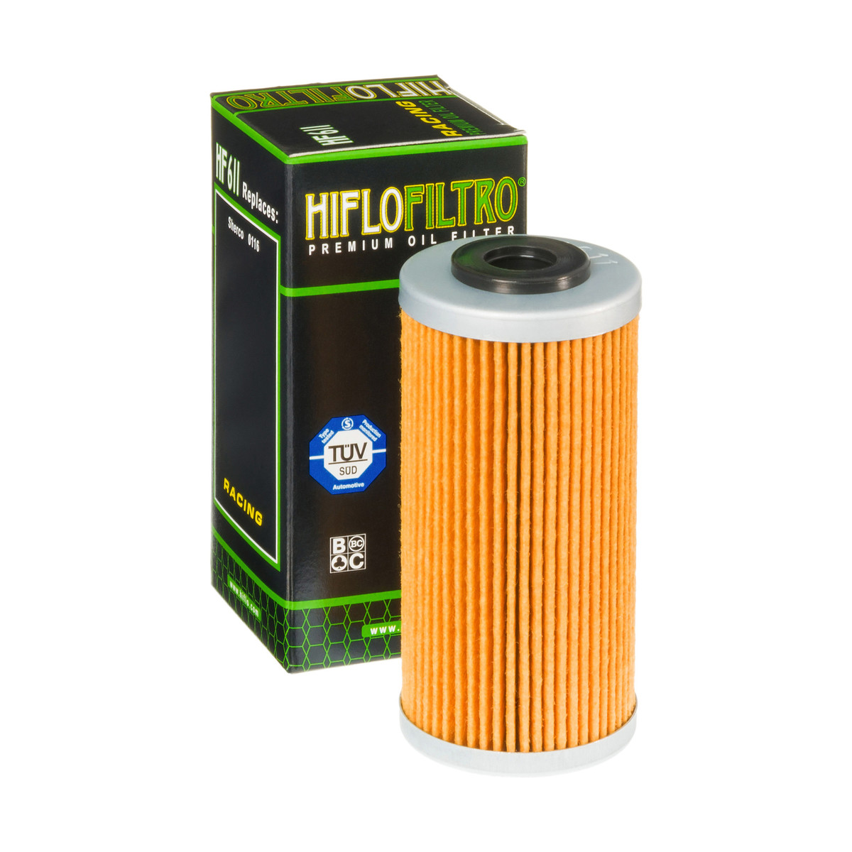 HiFlo Oil Filter BMW G450X 09-12 OE Ref.11 42 7 715 456, Husqvarna SMR449 11-12, TC449 11-14, TE449 11-14 OE Ref.7715456, Sherco 250/300/450/500 SEF-R 18-21 OE Ref.0116