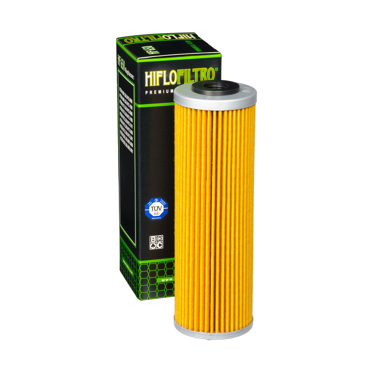 HiFlo Oil Filter KTM 790 Adventure 19-22, 890 Adventure 21-22, 1290 Super Adventure 15-22, 1290 Super Duke 16-22 OE Ref.600.38.015.000/100, 613.38.015.000/100/101/200, 835.38.005.000/001
