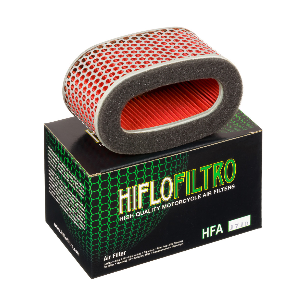 HiFlo Air Filter Honda VT750CV-C1 C2-V,C2-1,DC-,DC-7 (17213-MBA-000, 17213-MBA-010)