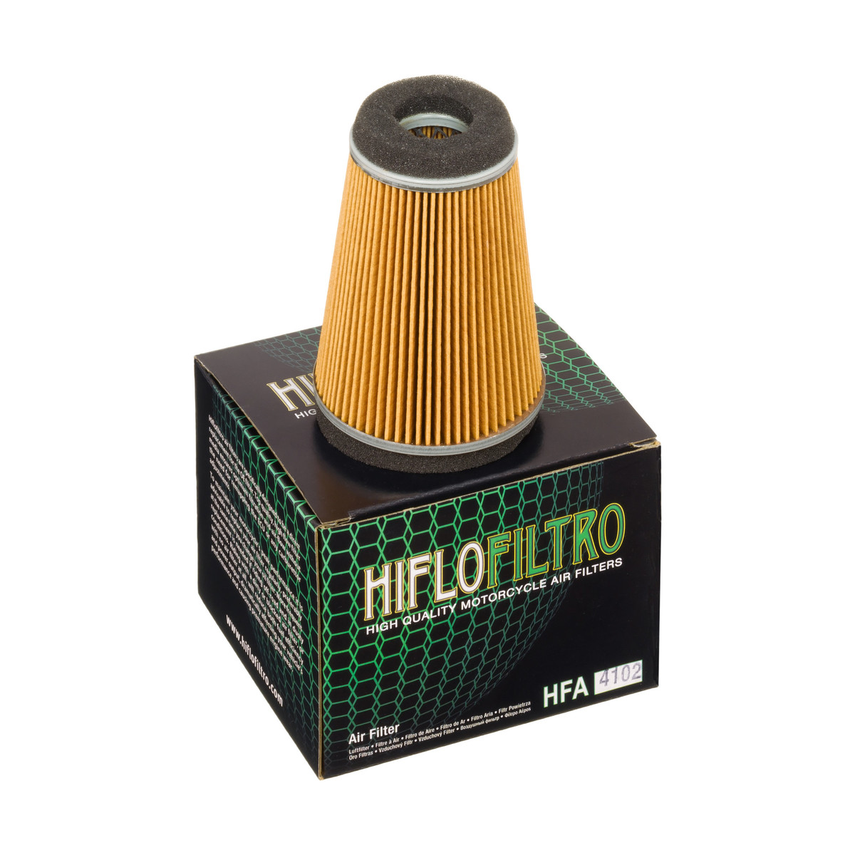 HiFlo Air Filter Yamaha XC125T/K Cygnus R 95-03( 4CW-E4451-00, 4CW-E4451-01, 4CW-E4451-02)