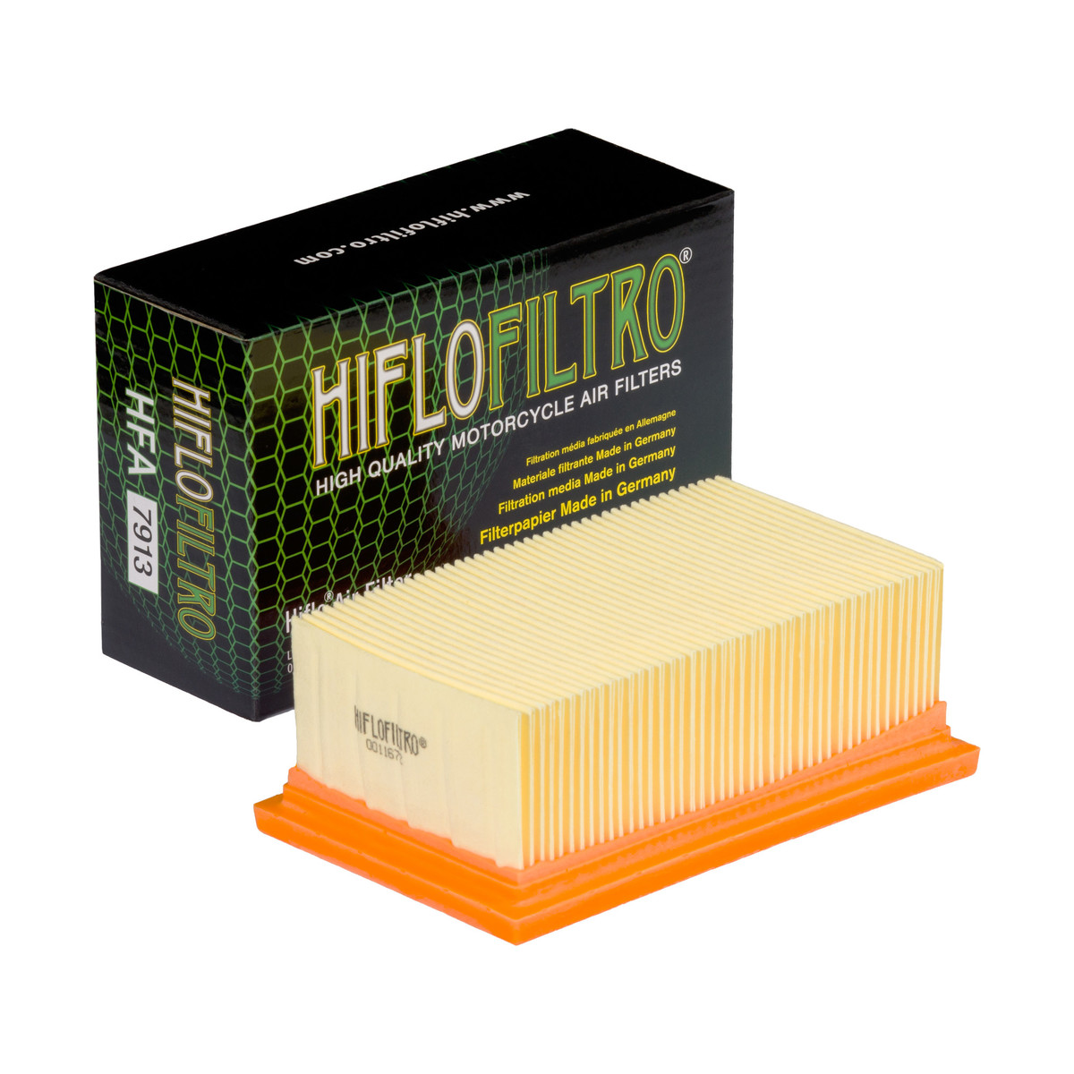 HiFlo Air Filter BMW F650GS 08-12, F700GS 13-18, F800GS 07-18, F800GT 13-17,19 (13 71 7 678 281, 13 71 7 679 366, 13 71 8 529 998)