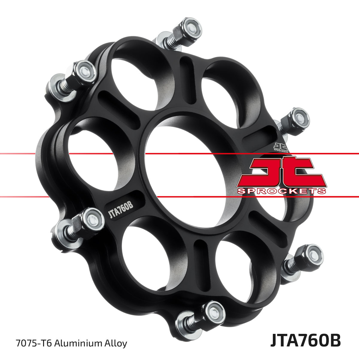 JT Sprocket Carrier Conversion for Ducati 1098 07-09, 1099 Streetfighter 09-13, 1198 09-18, 1200 Multistrada 10-17, 1260 Multistrada 18-22