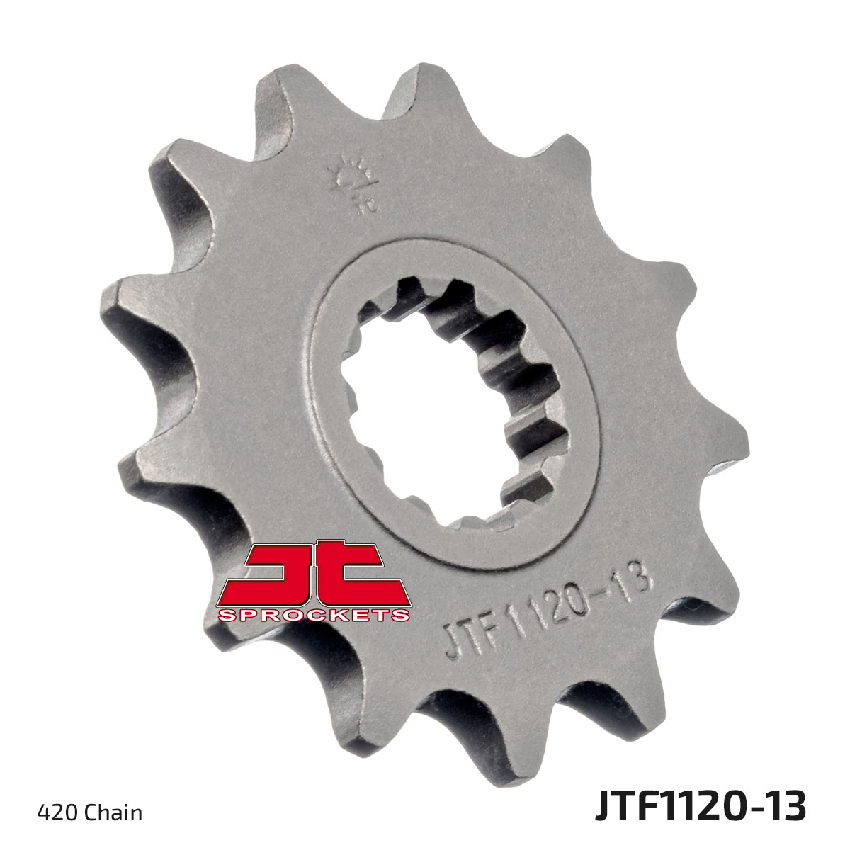 JT Front Sprocket Betamotor 50 RR 02-05, Rieju 50 RS2 Matrix 03 (1120-13)