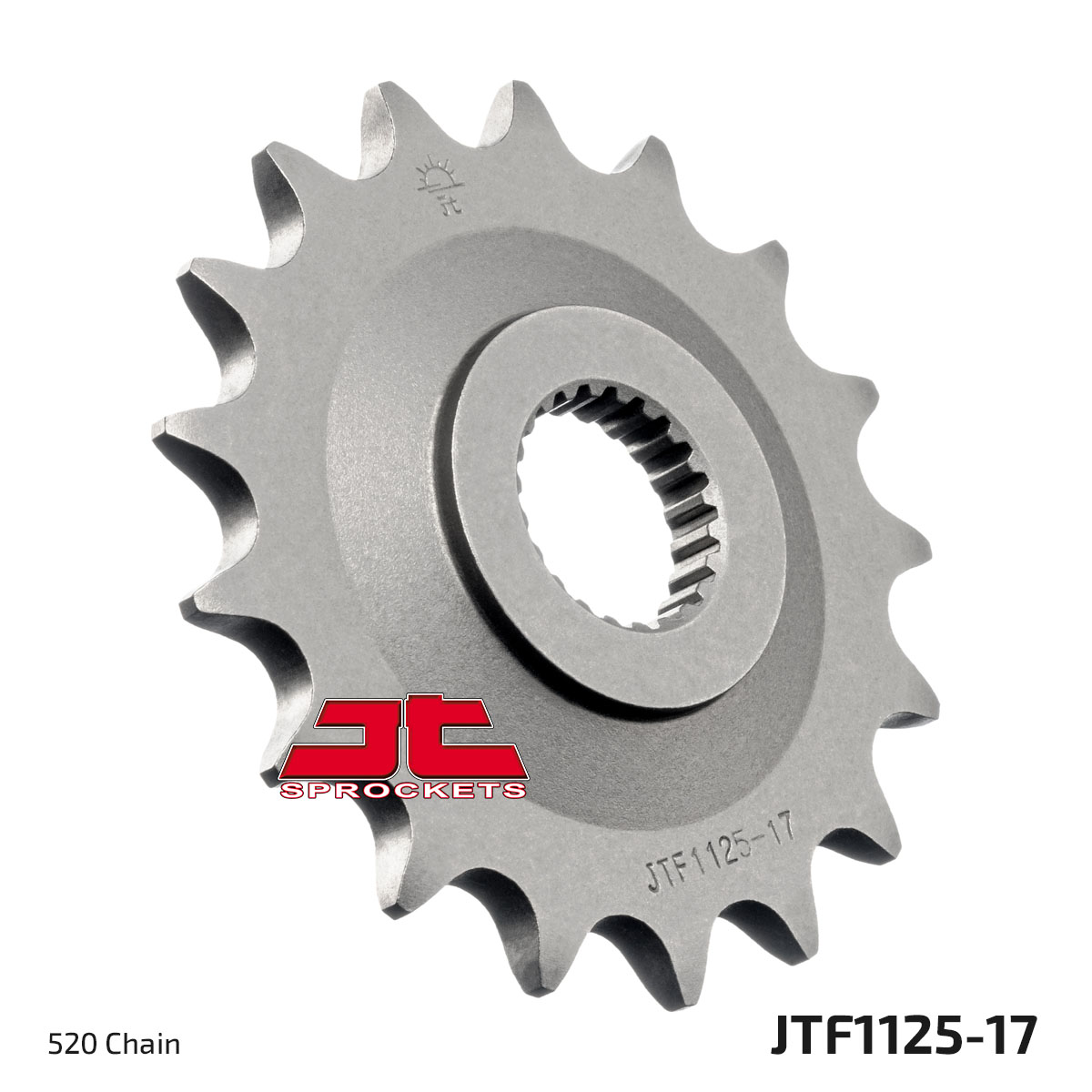 JT Front Sprocket Aprilia 600 Tuareg SPX 88-90, 600 Tuareg Wind 90-92, 600 Pegaso 90,92-93 (1125-17)