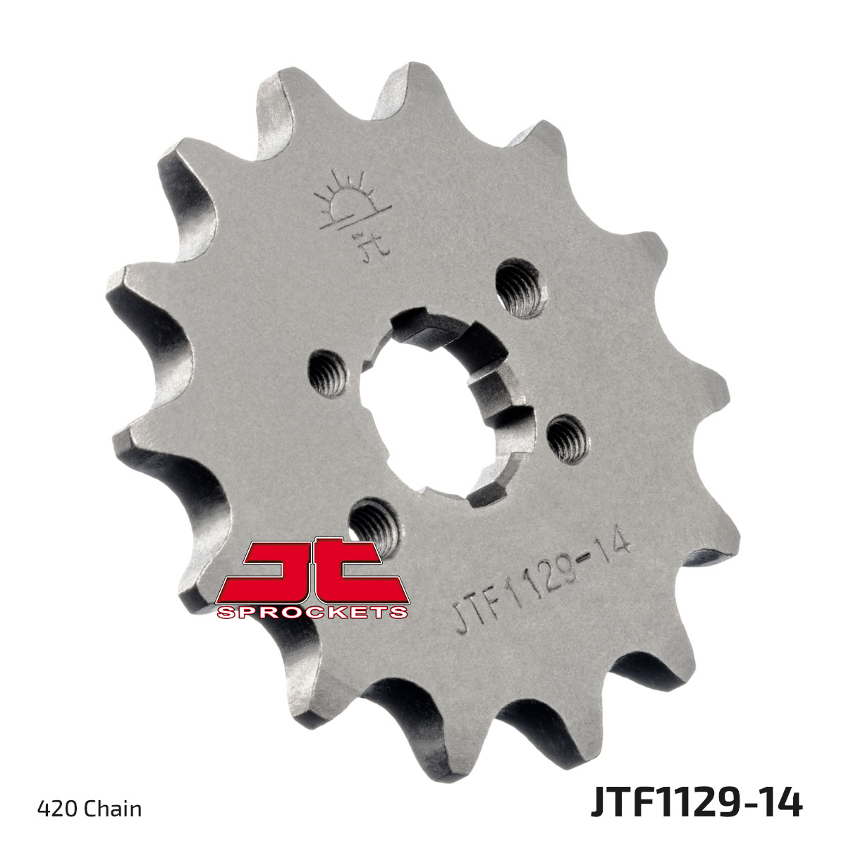 JT Front Sprocket Derbi Senda 50 SM X-treme, X-Race, DRD 00-05 (1129-14)