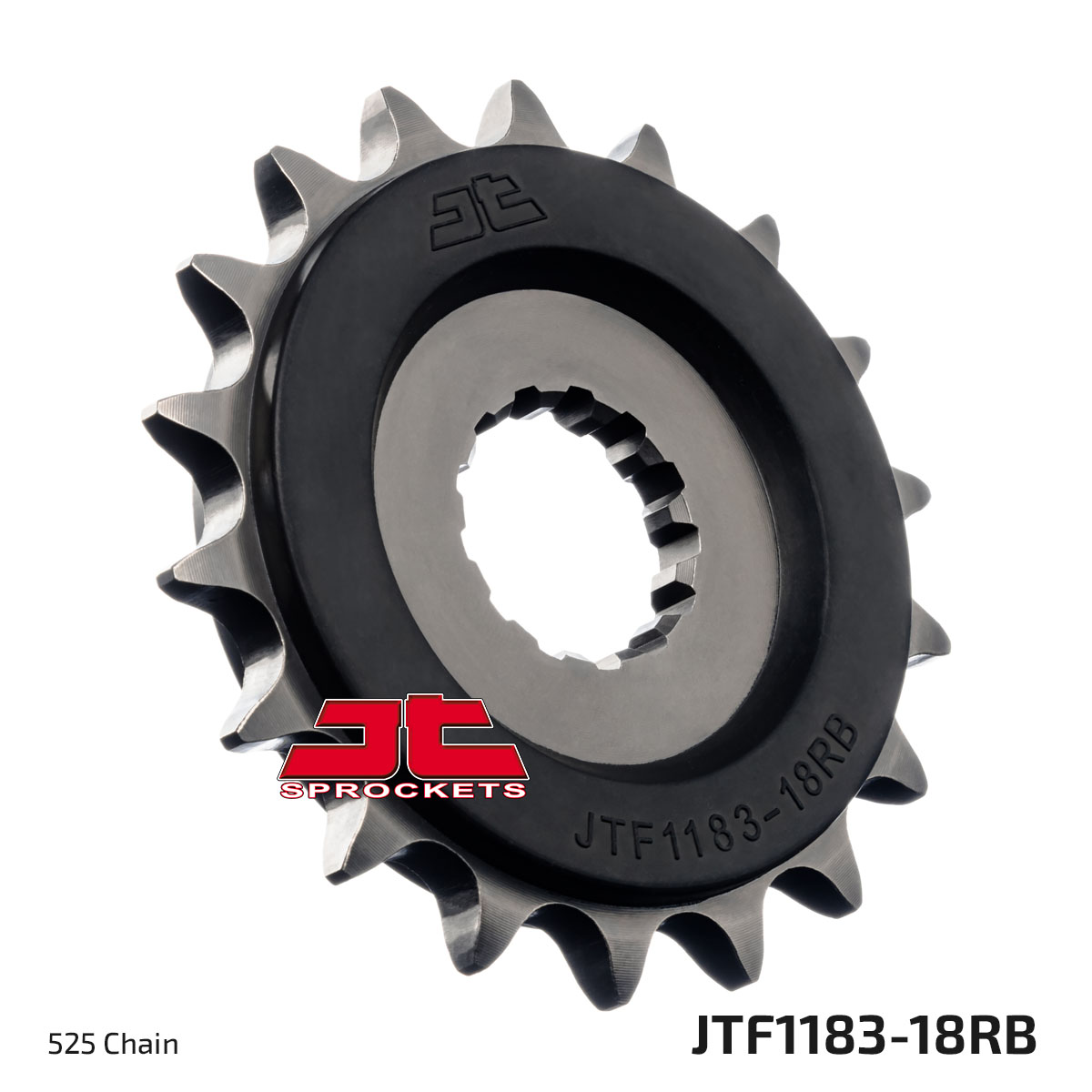 JT Front Sprocket Triumph 865 America 13-15, 865 Bonneville 07-15, 865 Thruxton 07-15 (Rubber Cushioned) (1183-18)