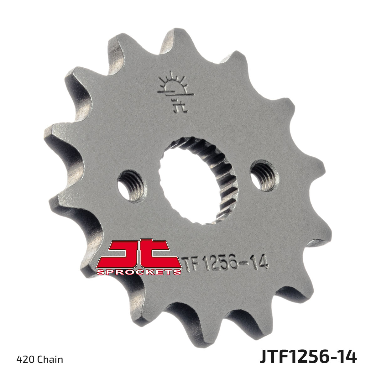 JT Front Sprocket Honda CRF50F 04-23, XR50 00-04, CR80R2G 86 (1256-14)