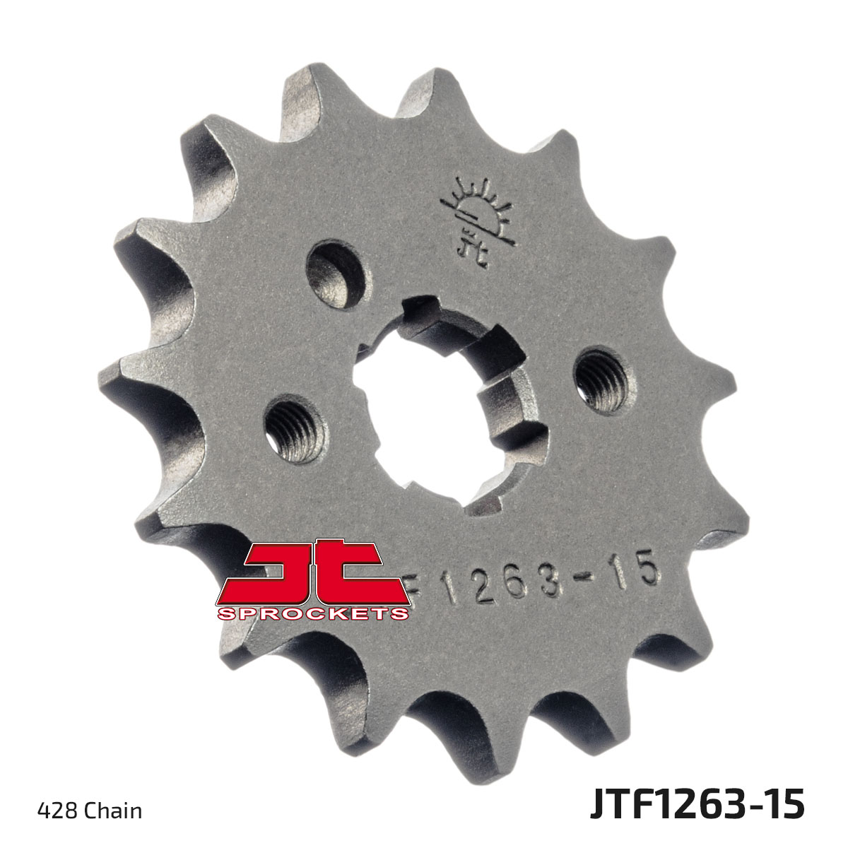 JT Front Sprocket Yamaha DT125LC 84-87, DT175 84-96, XT225 92-07 (1263-15)