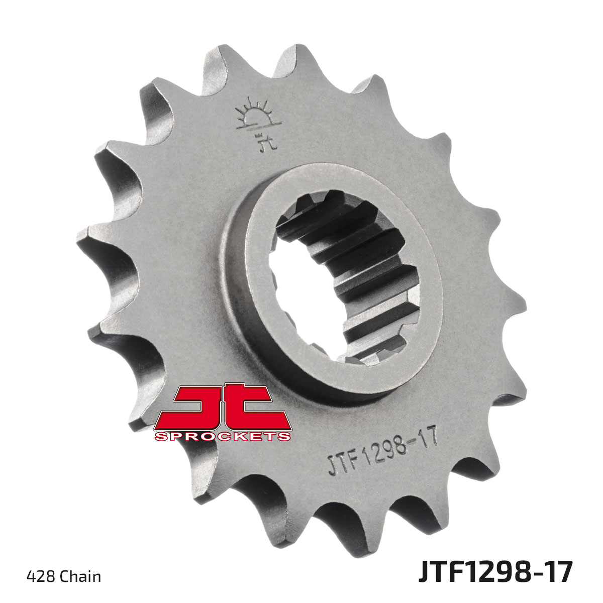 JT Front Sprocket Honda CBR250RR 90-00, VT250F 89-90, VTR250 89-90 (1298-17)