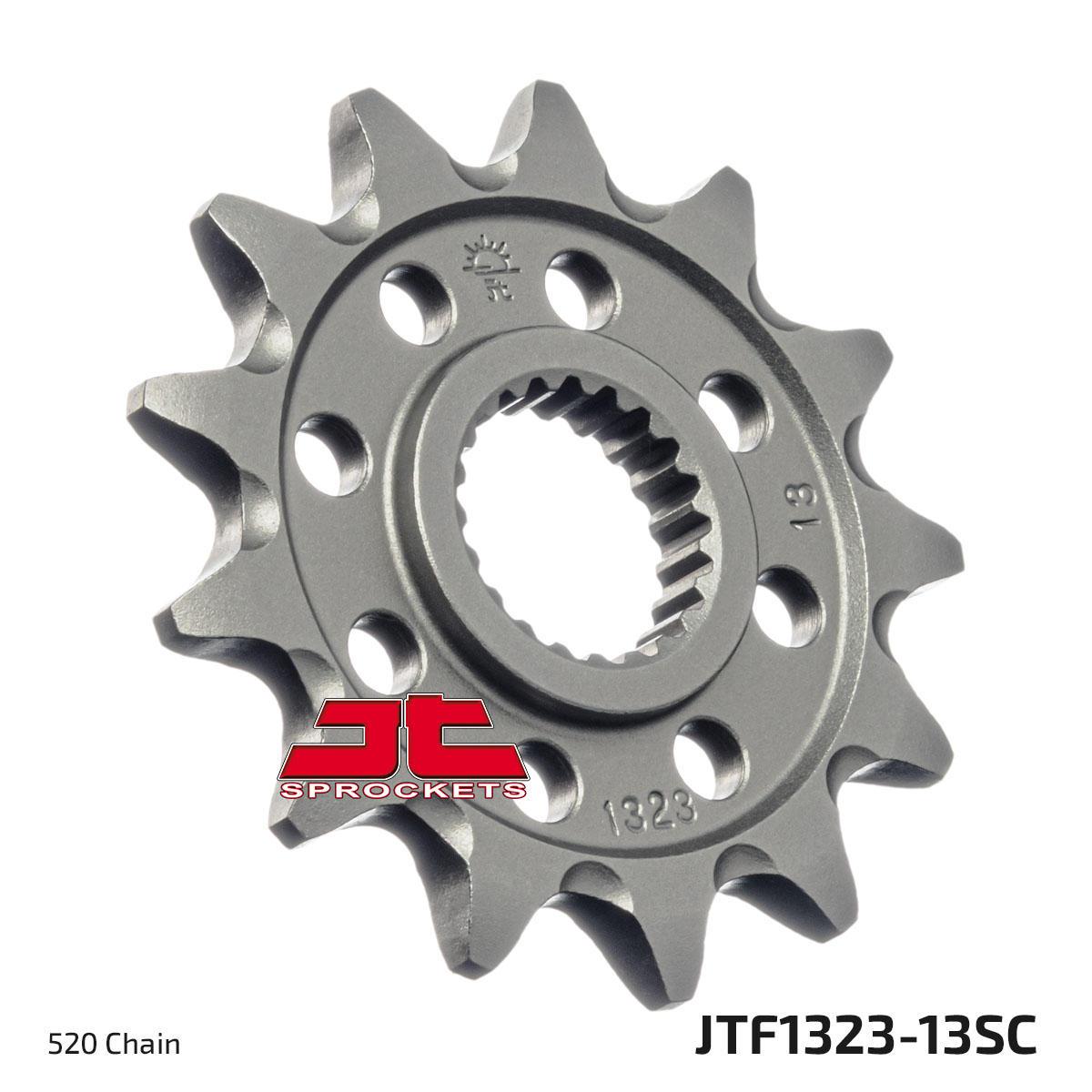 JT Front Sprocket Honda CR125R 04-07, CRF250R 04-17 (Self Cleaning) (1323-13)