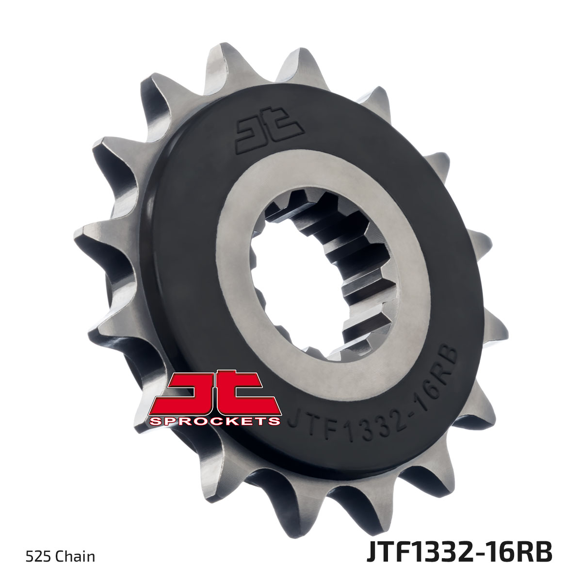 JT Front Sprocket Honda VFR800F 14-20, VFR800X 15-20 (Rubber Cushioned) (1332-16)