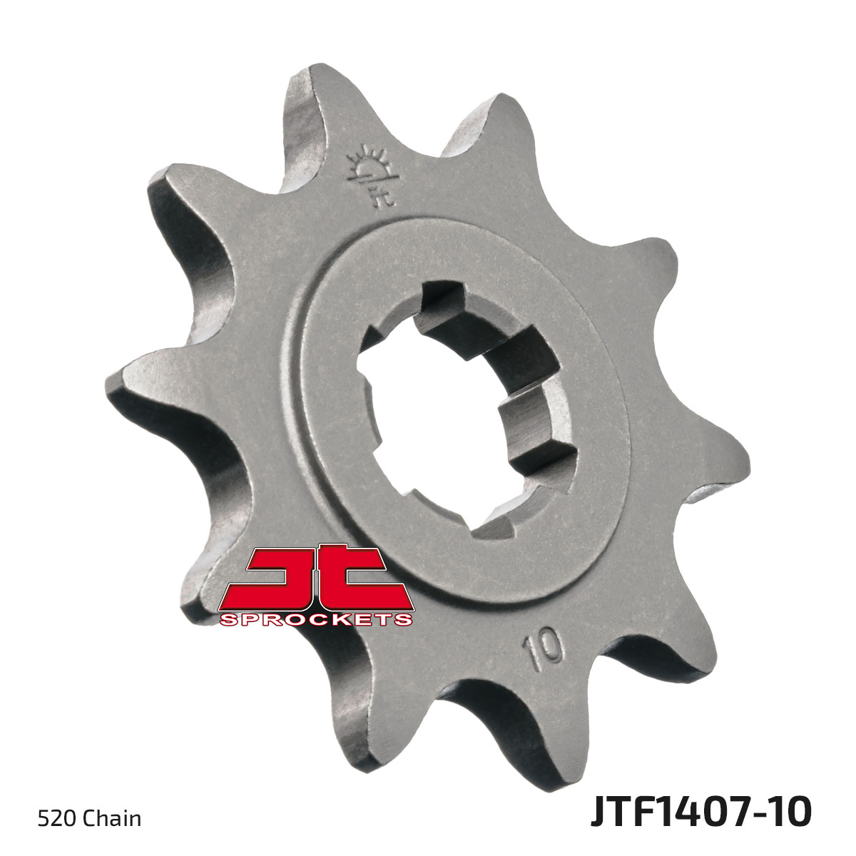 JT Front Sprocket Suzuki LT80 89-06, Kawasaki KSF80 03-06 (1407-10)
