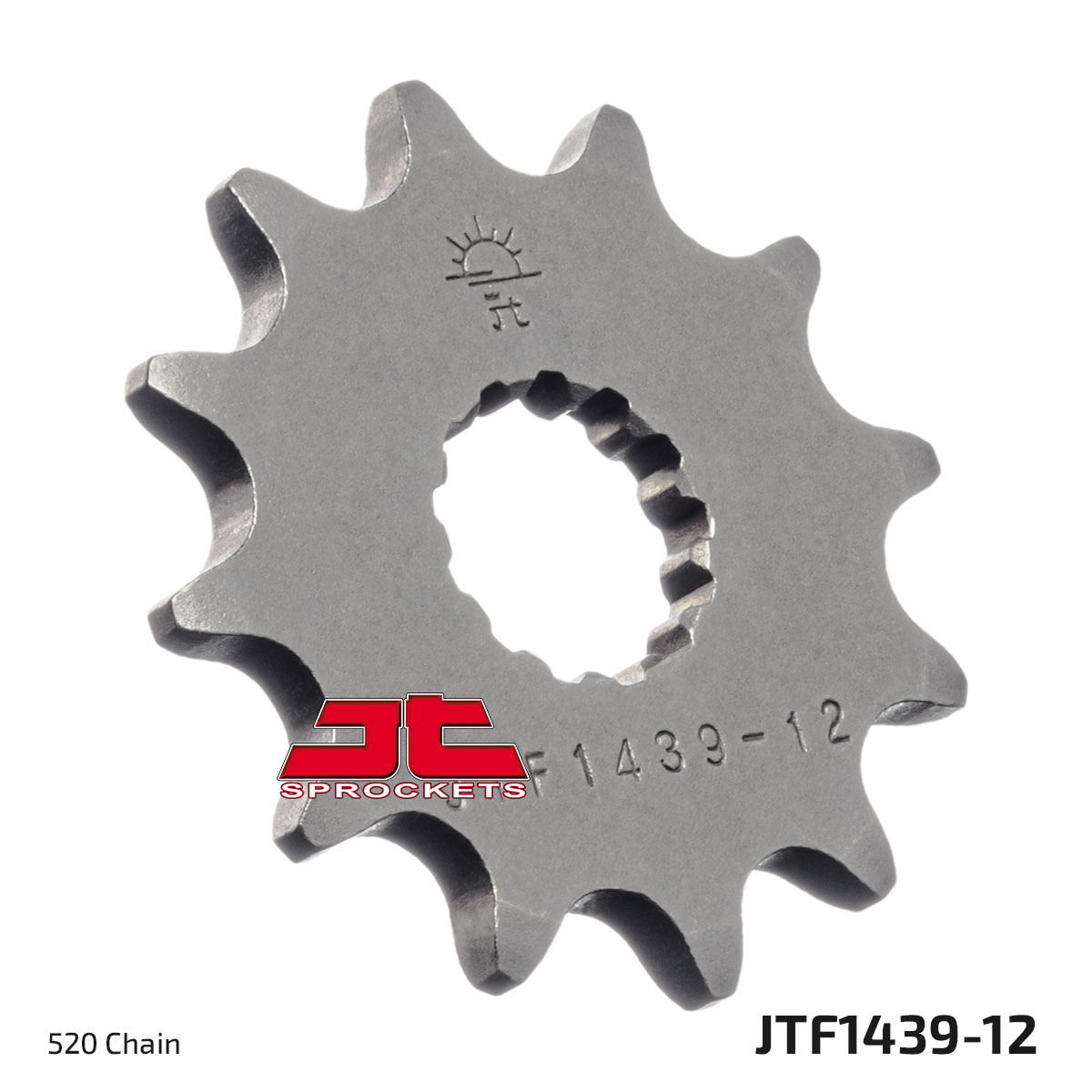 JT Front Sprocket Suzuki LT185 84-87, LT230 85-88, LT250 89-90 (1439-12)