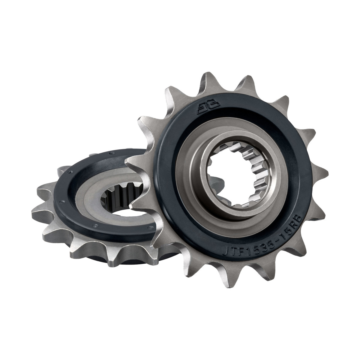 JT Front Sprocket Kawasaki ZZR600 05-08, ZX-6R 98-02 (Rubber Cushioned) (1535-15)