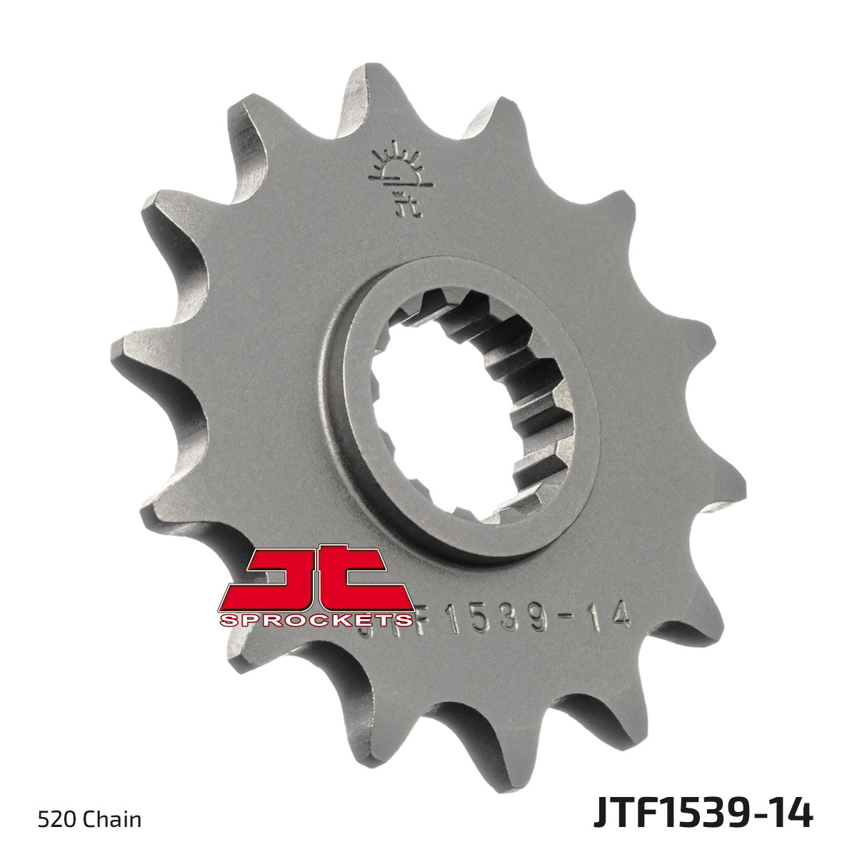 JT Front Sprocket Kawasaki KLX230R 20, KLX230 20-22, EX250 Ninja 08-12, EX300 Ninja 13-18 (1539-14)