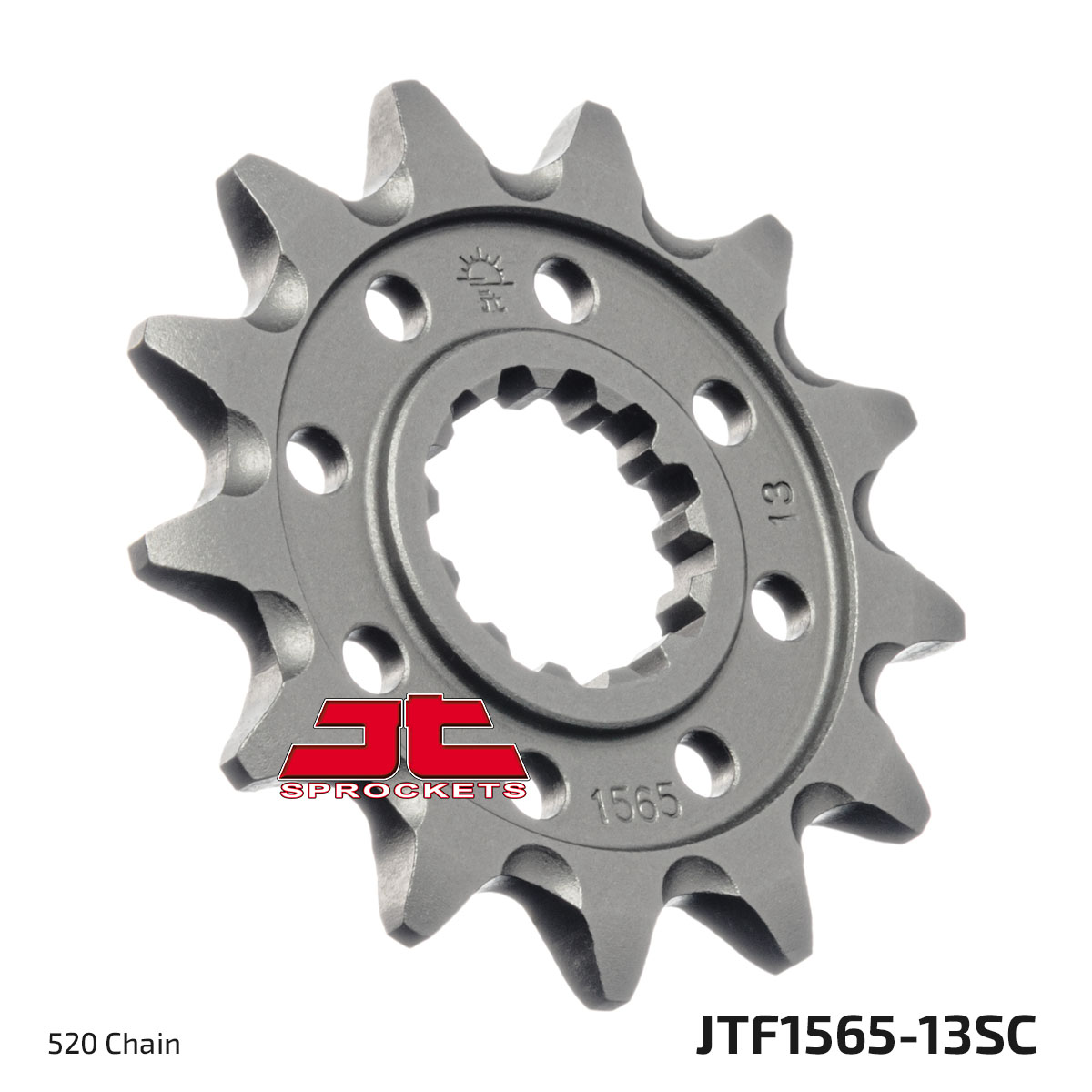 JT Front Sprocket Kawasaki KX450F 06-23, KLX450R 08-21 (Self Cleaning) (1565-13)