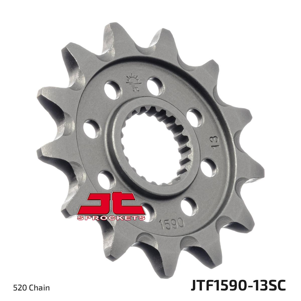 JT Front Sprocket Yamaha YZ125 05-22, WR250F 01-23, YZ250F 01-23 (Self Cleaning) (1590-13)
