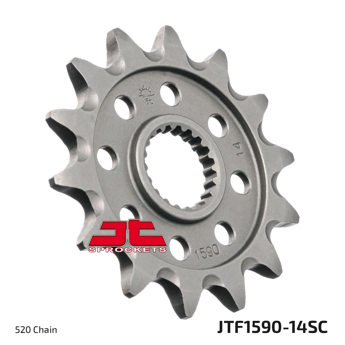 JT Front Sprocket Yamaha WR250F (Off Road Version) 10-14 (Self Cleaning) (1590-14)