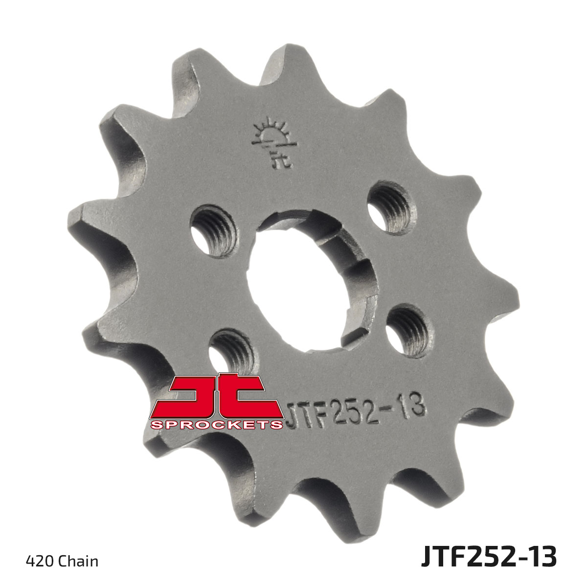 JT Front Sprocket Honda ATC70 82-85, C50 E Super Cub 84-85 (252-13)
