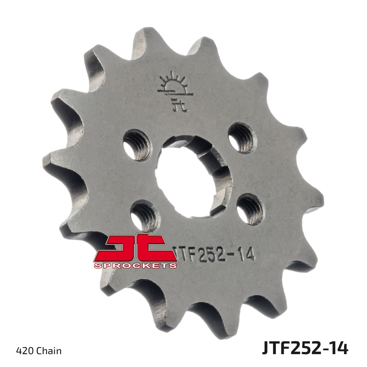 JT Front Sprocket Honda CRF80 04-13, XR80 79-03 (252-14)