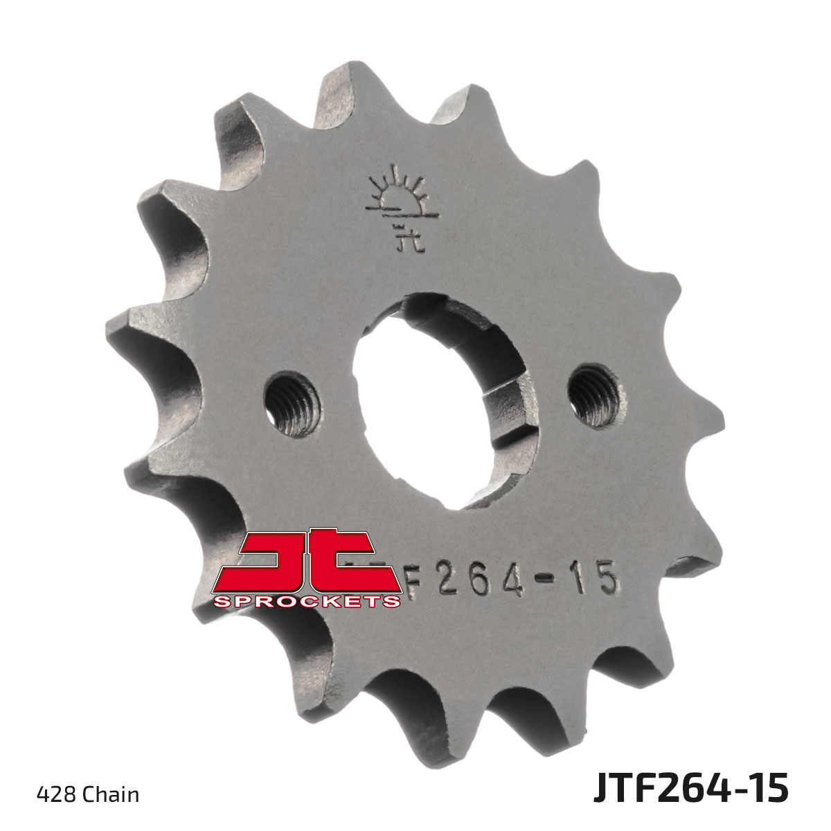 JT Front Sprocket Honda EZ90 Cub 93-96, Kymco 125 Pulsar 01-05 125 Pulsar II 08010 (264-15)