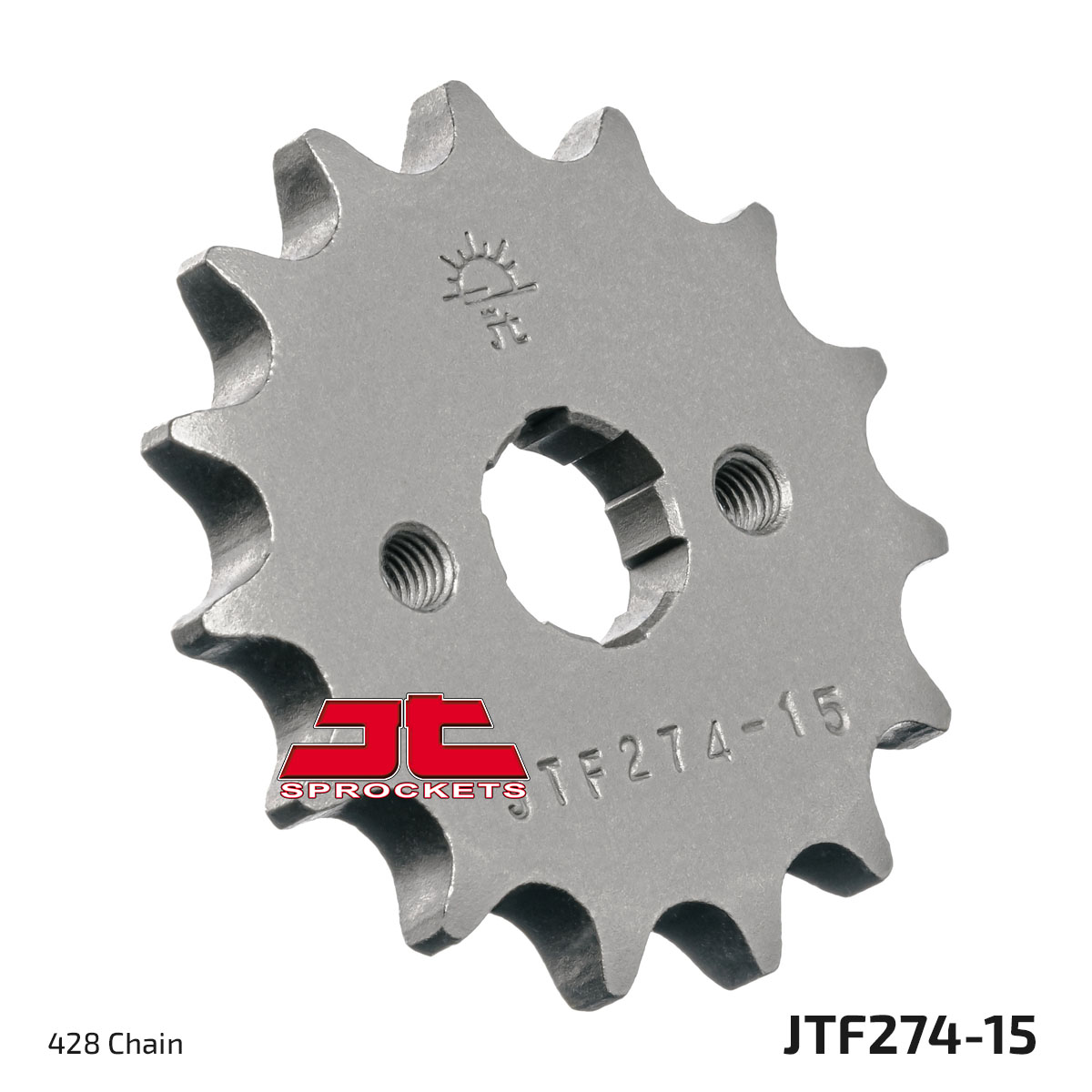 JT Front Sprocket Honda H100A/S 82-93, XL100S 78-83 (274-15)