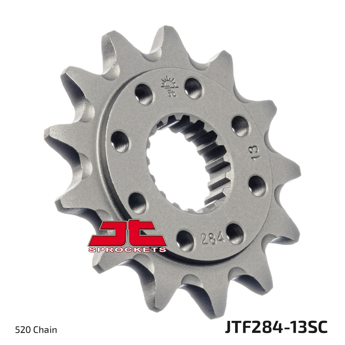 JT Front Sprocket Honda TRX450R 06-14, CR250R 92-08, CRF250R 22-24, CRF450R 02-23 (Self Cleaning) (284-13)