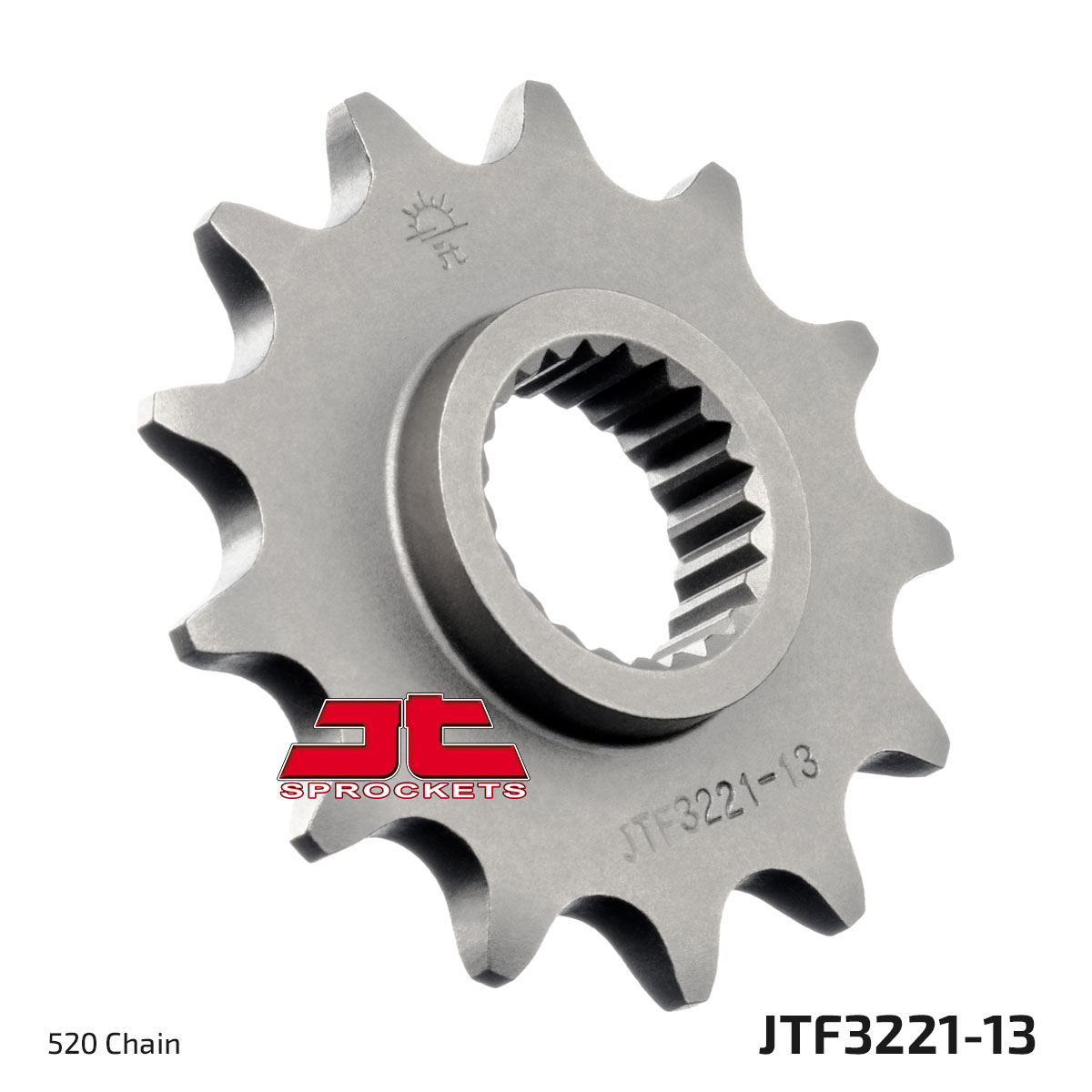 JT Front Sprocket Polaris 250 Scrambler 85-86, 400L Sport 96-99, 500 Scramber 00-11 (3221-13)