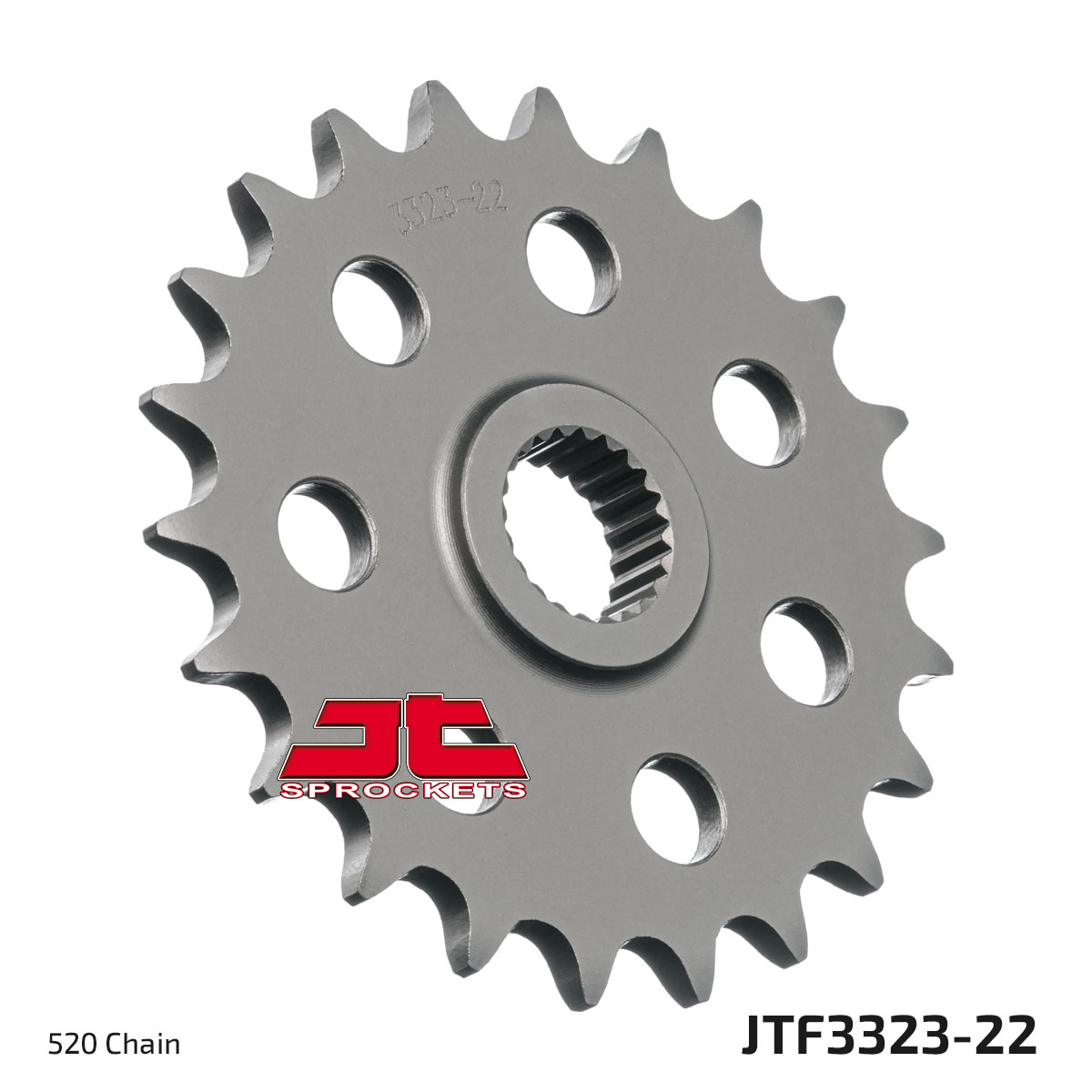 JT Front Sprocket Polaris 250 Trail Boss 4X4 87-92, 400 Scrambler 95-99, 425 Magnum 4X4 95-98 (3323-22)