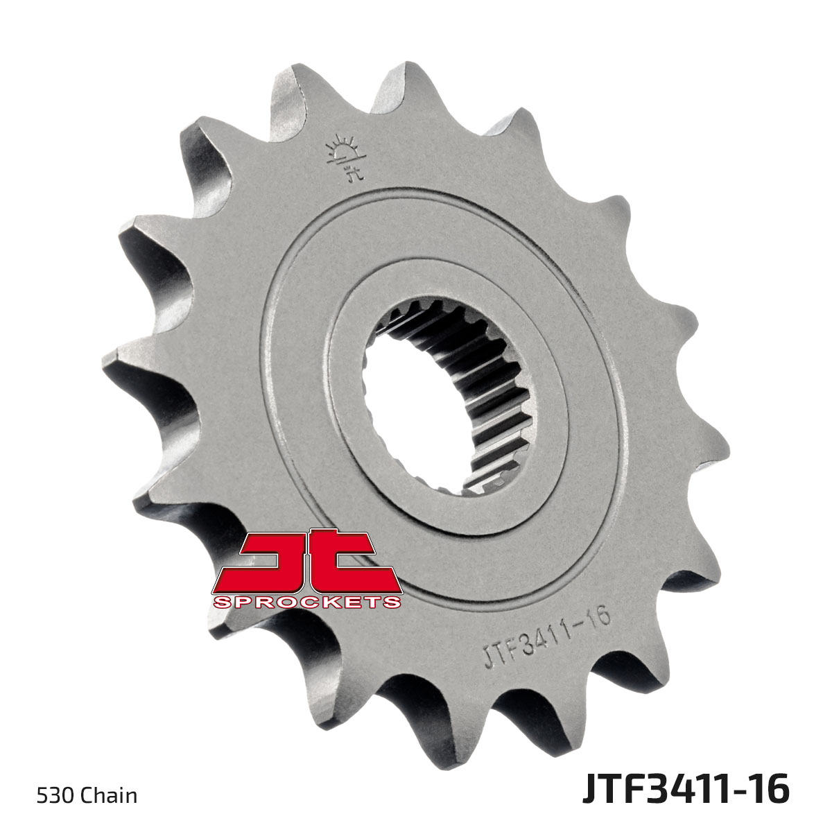JT Front Sprocket Bombardier DS650 00-05, DS650 Baja 02-04, DS650X 04-07 (3411-16)